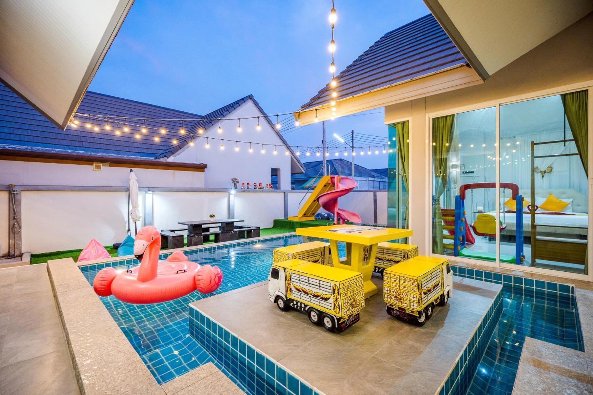 M4 Billion Pool Villa Ча-Ам Экстерьер фото